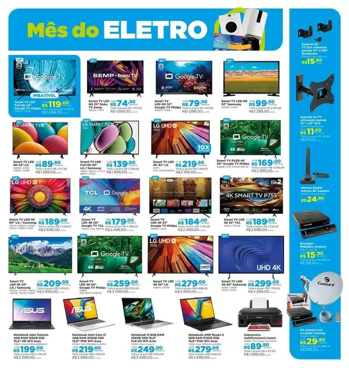 Encarte de Mês Do Eletro 4 de março até 31 de março 2025 - Pagina 5