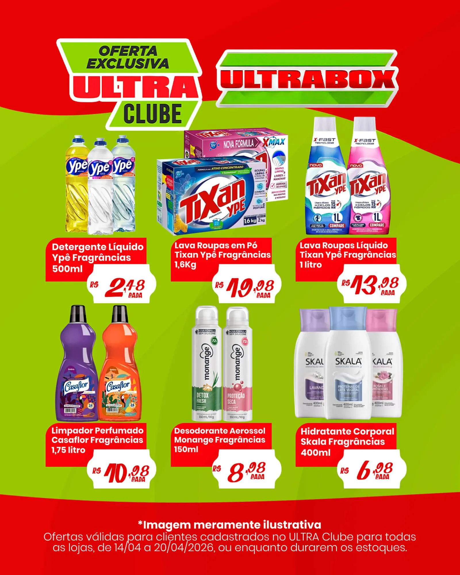 Encarte de Panfleto Ultrabox 14 de abril até 20 de abril 2026 - Pagina 4