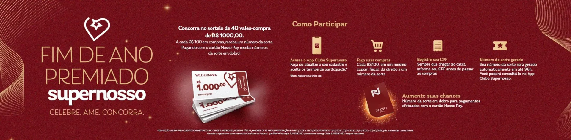 Encarte de Folheto Super Nosso 12 de dezembro até 31 de janeiro 2026 - Pagina 5