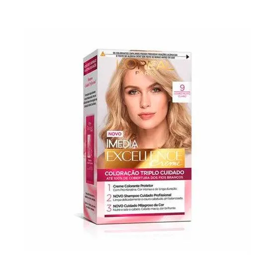 Tintura Imédia 9 Louro Muito Claro