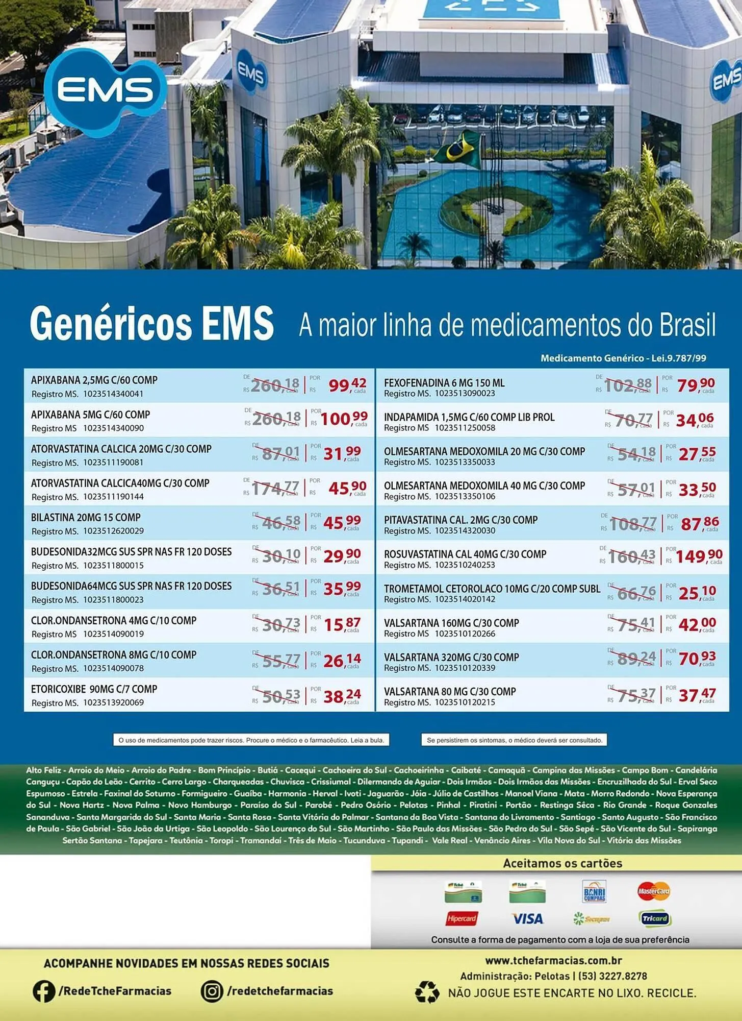 Encarte de Catálogo Tchê Farmácias 1 de outubro até 31 de outubro 2025 - Pagina 8