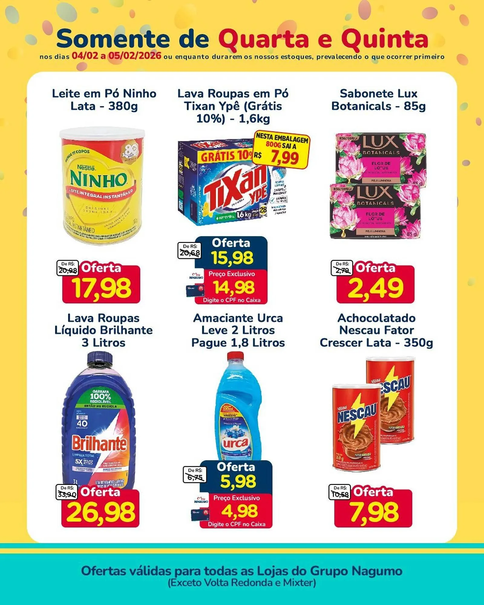Encarte de Folheto Nagumo 4 de fevereiro até 5 de fevereiro 2026 - Pagina 2