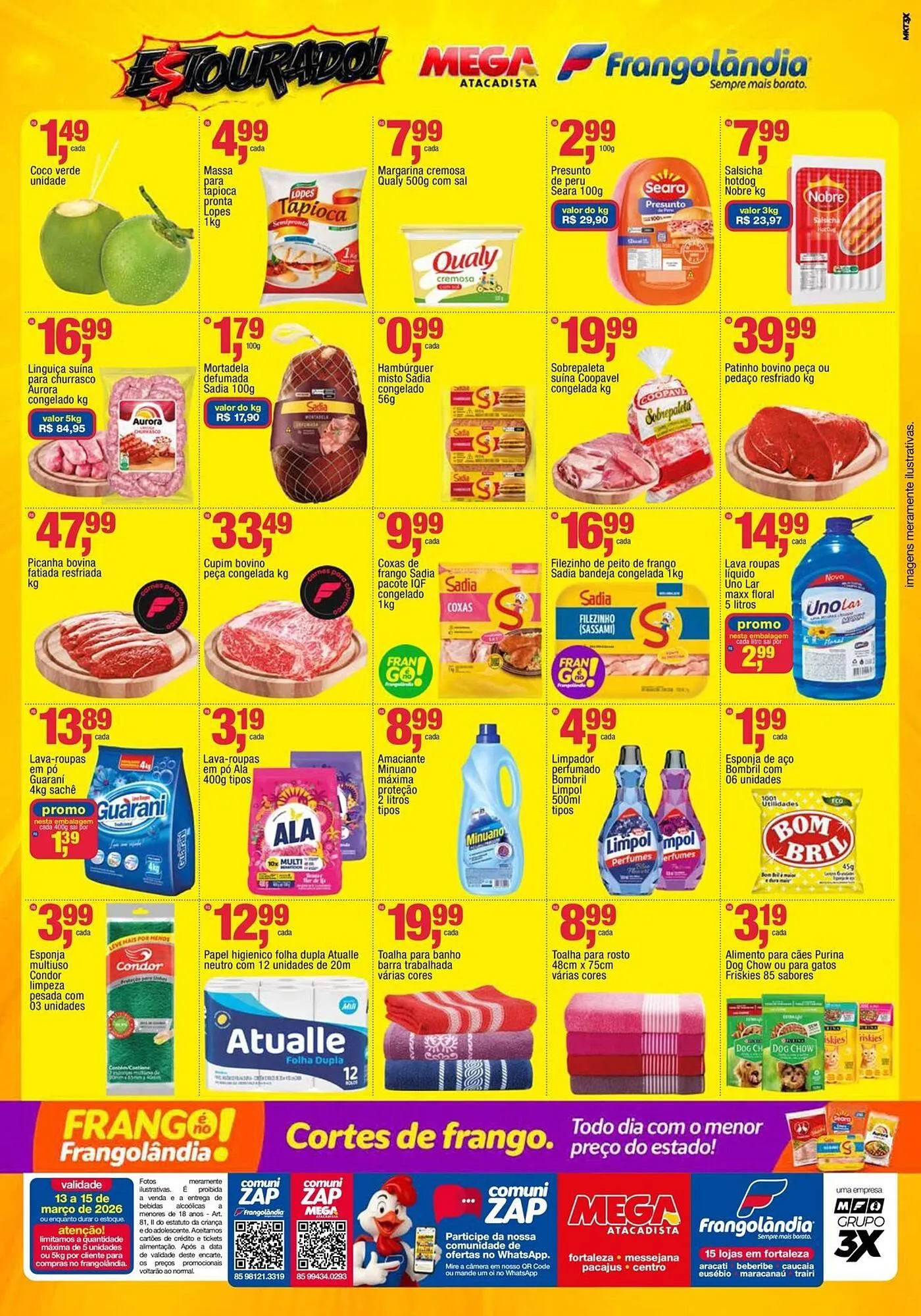 Encarte de Encarte Frangolândia 13 de março até 15 de março 2026 - Pagina 2