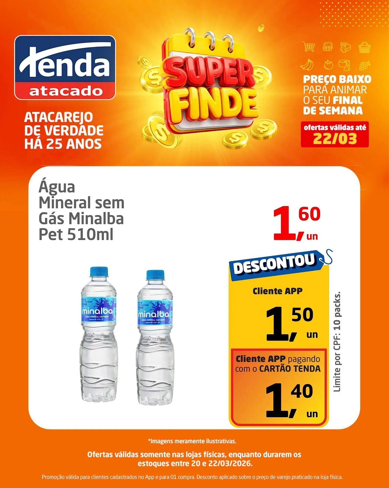 Encarte de Folheto Tenda Atacado 20 de março até 22 de março 2026 - Pagina 2