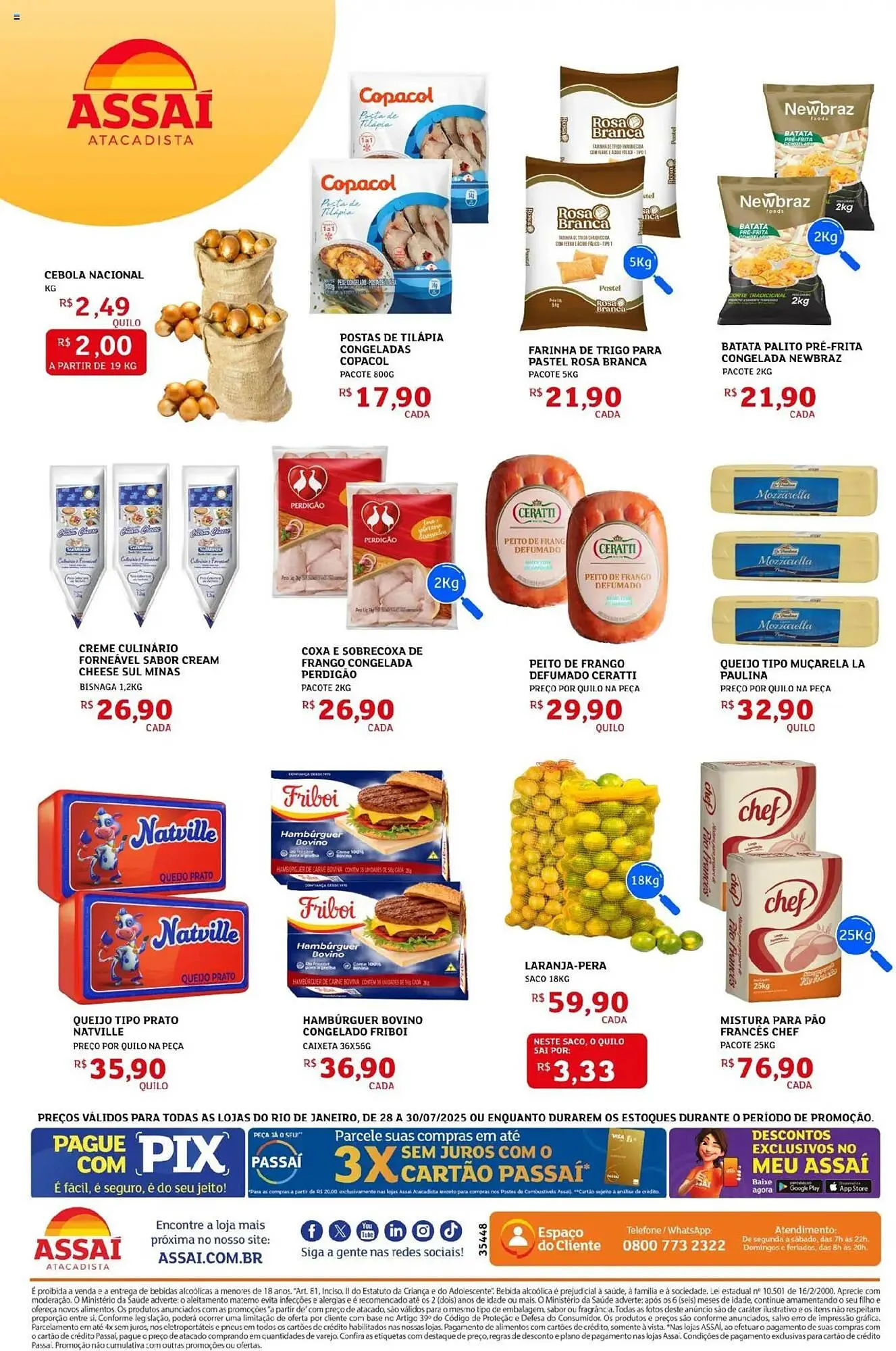 Encarte de Catálogo Assaí Atacadista 28 de julho até 30 de julho 2025 - Pagina 2