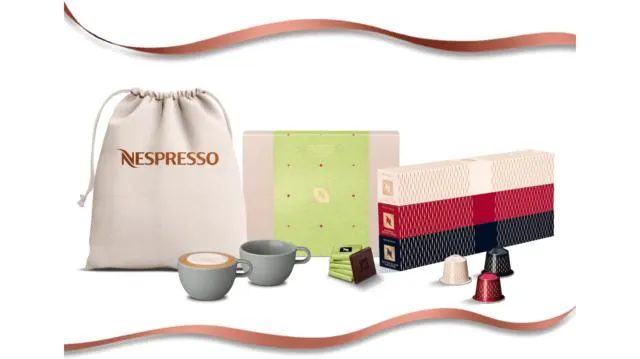 Kit Presente Festive com Xícaras Barista Cappuccino & Chocolate