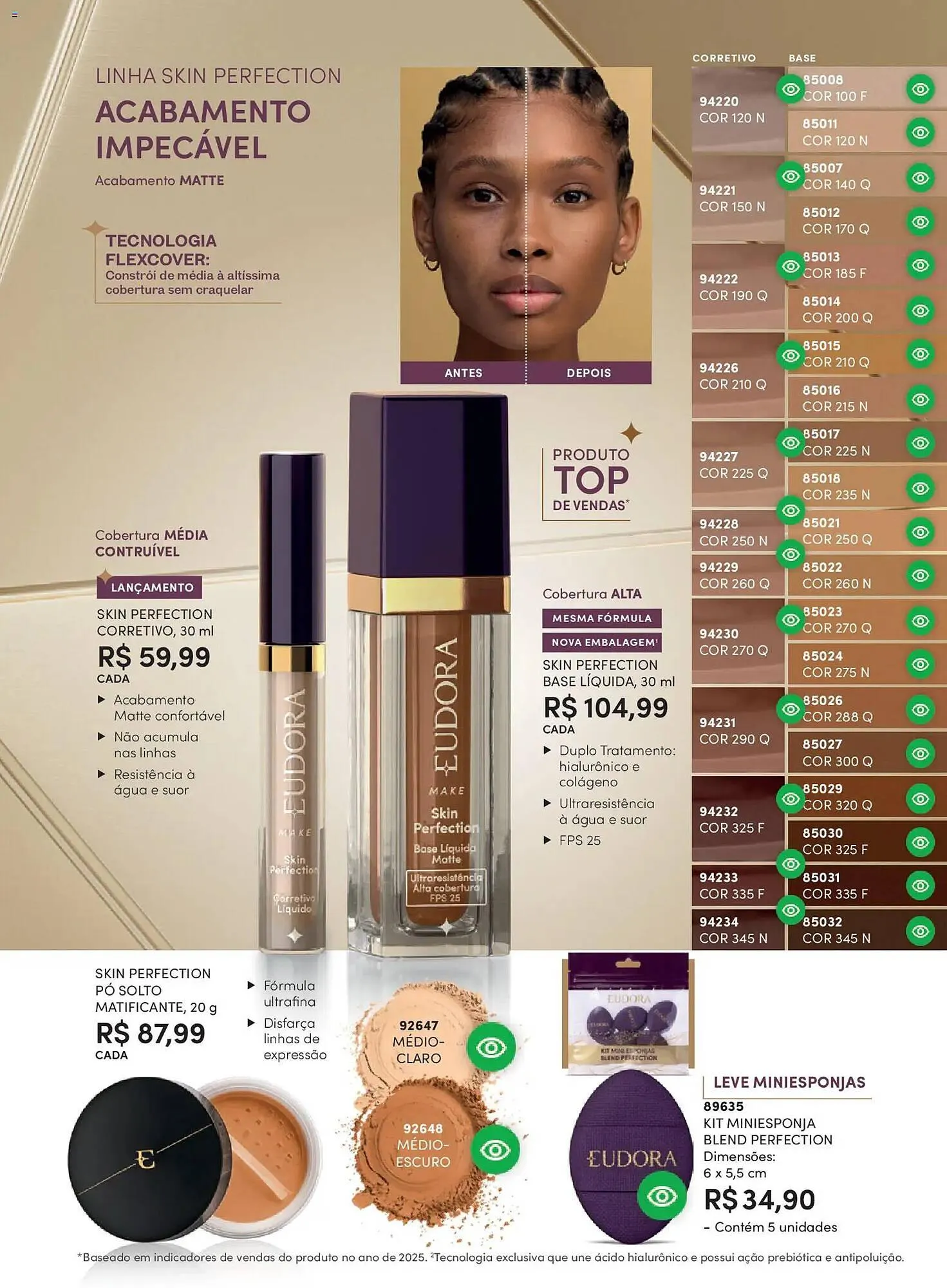 Encarte de Catálogo Eudora 23 de abril até 15 de junho 2026 - Pagina 69