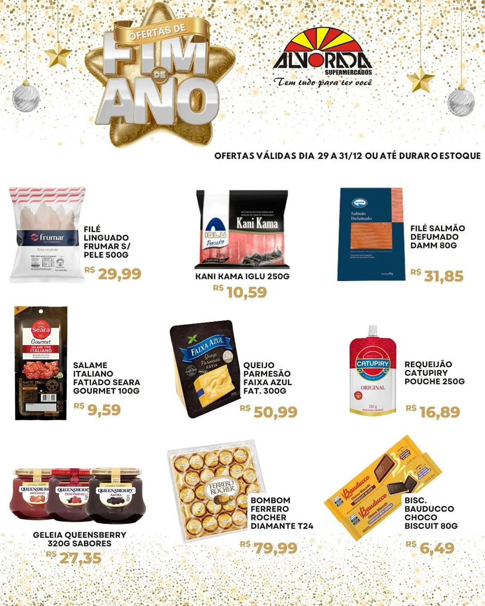 Encarte de Catálogo Alvorada Supermercados 29 de dezembro até 31 de dezembro 2025 - Pagina 1