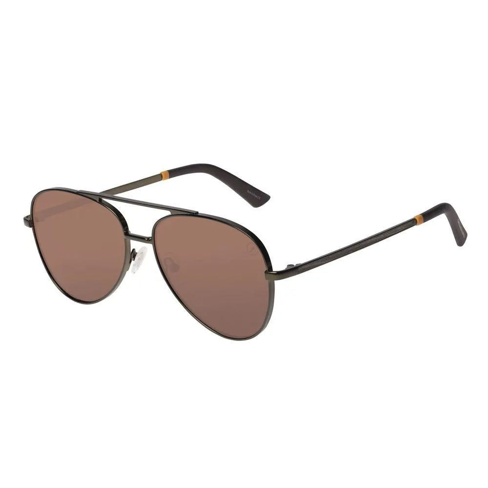 Óculos de Sol Unissex New Retrô Aviador Verde - OC.MT.3670.0215 M