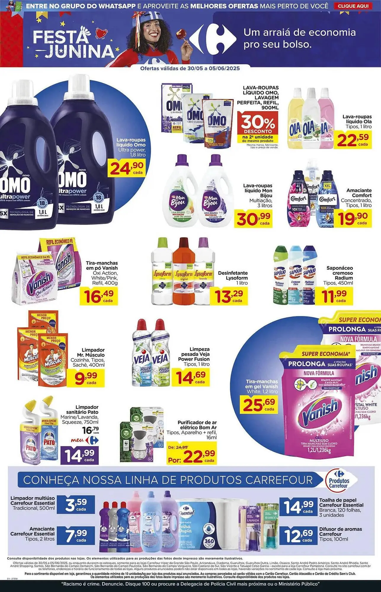 Encarte de Catálogo Carrefour 30 de maio até 6 de junho 2025 - Pagina 10