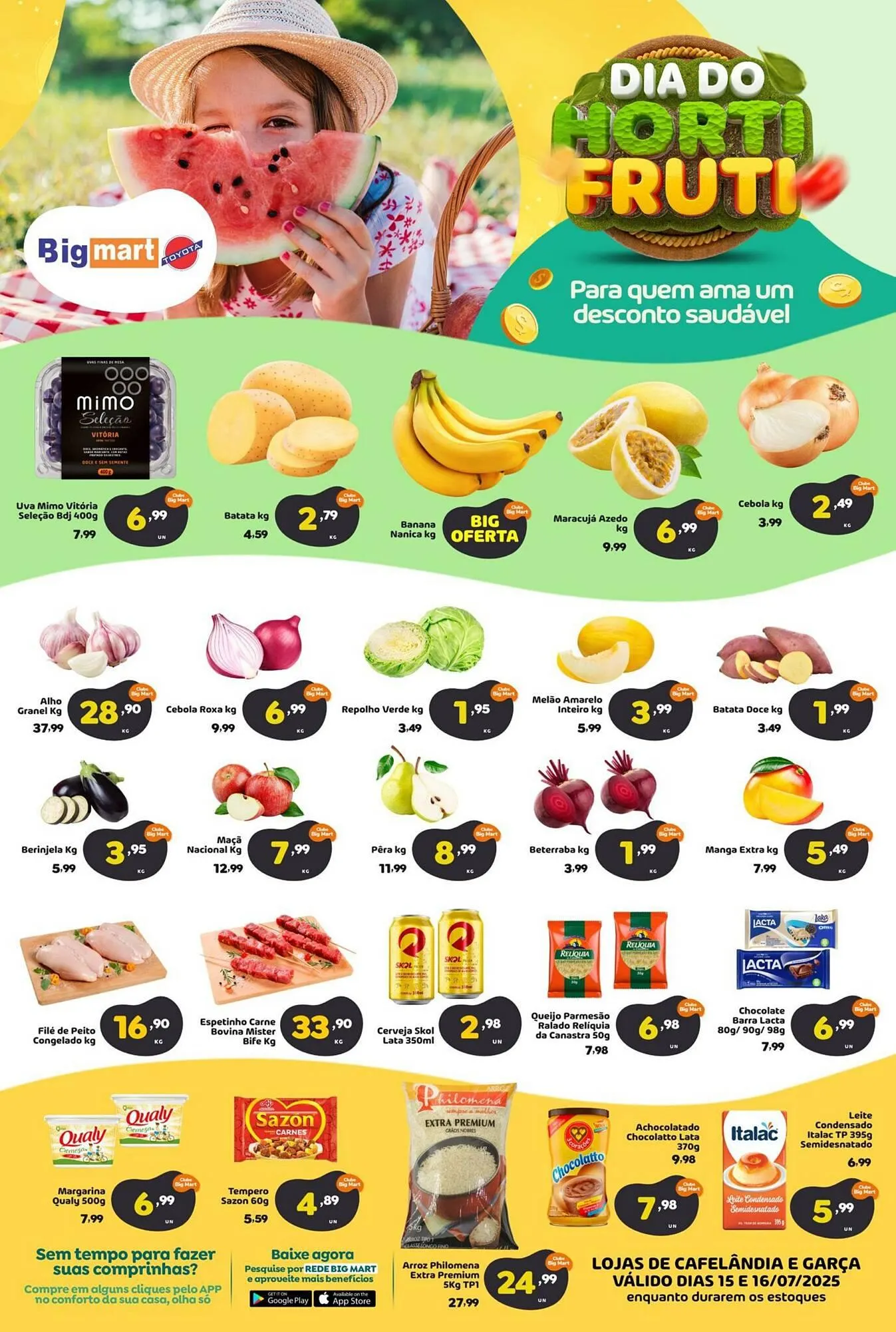 Encarte de Catálogo Bigmart 15 de julho até 16 de julho 2025 - Pagina 1