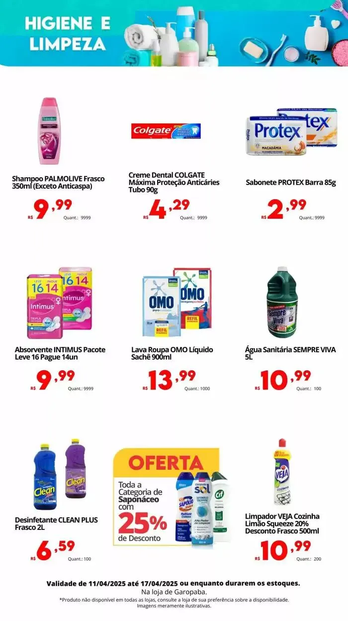 Encarte de Encarte Semanal - F10 (11 a 17/04). 11 de abril até 17 de abril 2025 - Pagina 9