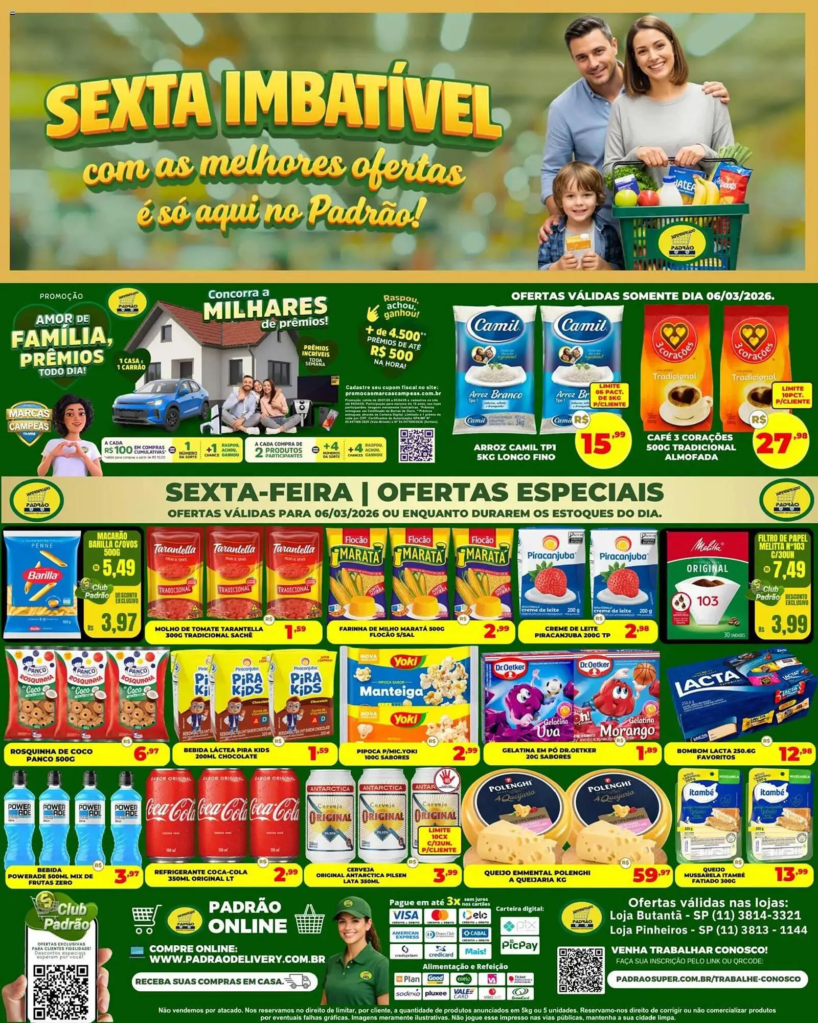 Encarte de Folheto Supermercado Padrão 2 de março até 6 de março 2026 - Pagina 1