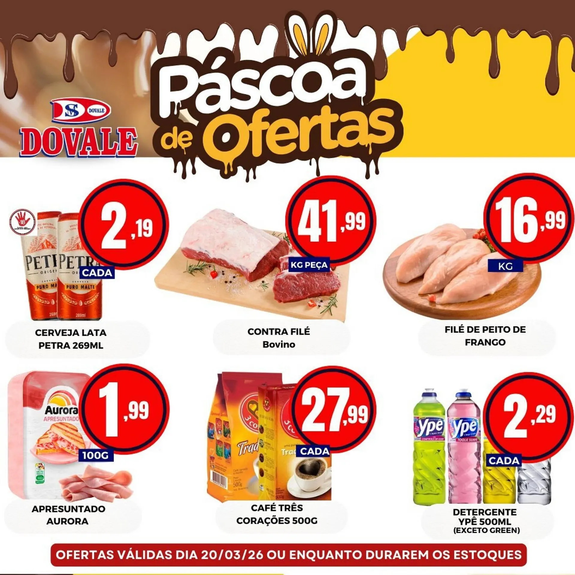 Encarte de Folheto Dovale 19 de março até 20 de março 2026 - Pagina 1