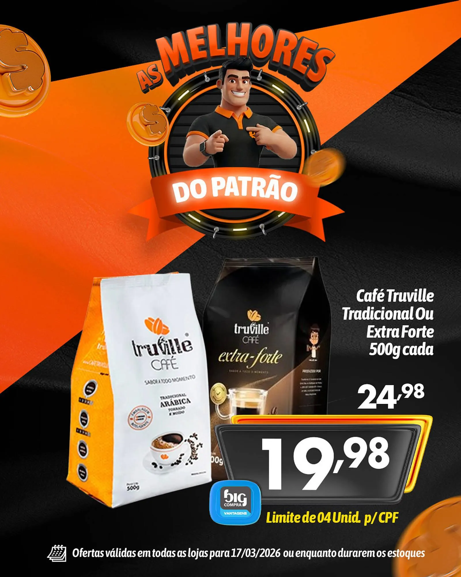 Encarte de Catálogo Supermercados Big Compra 17 de março até 17 de março 2026 - Pagina 2