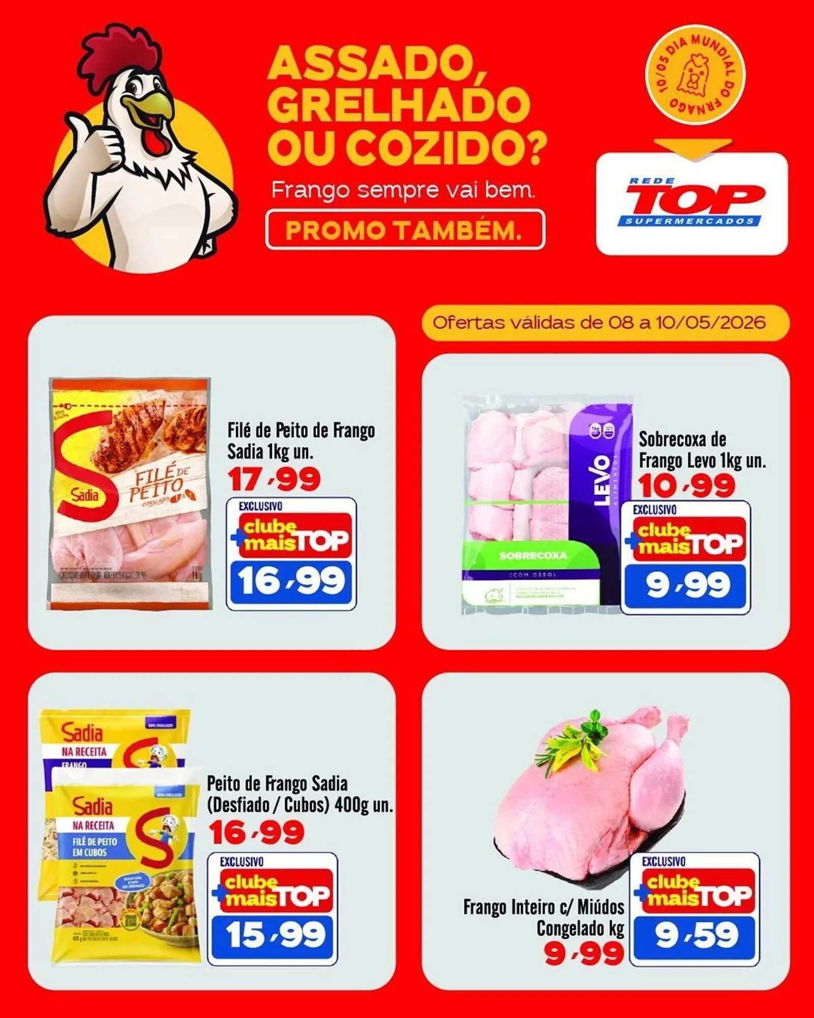 Encarte de Encarte Rede Top 8 de maio até 10 de maio 2026 - Pagina 1
