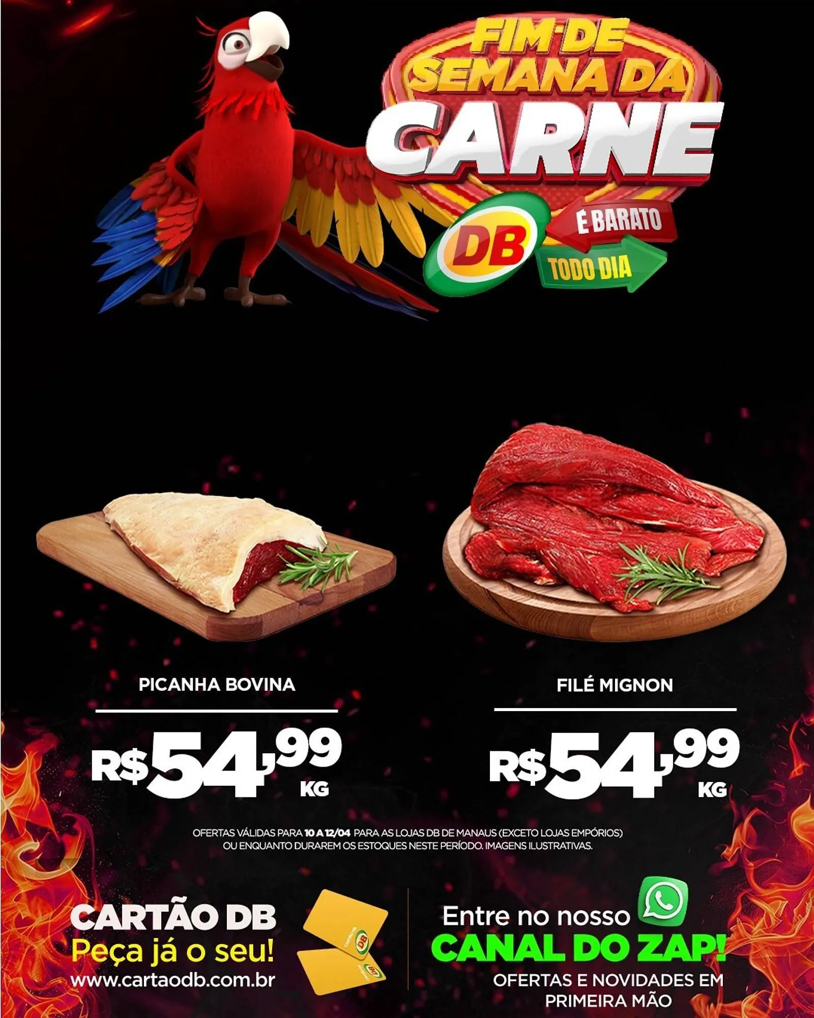 Encarte de Catálogo DB Supermercados 10 de abril até 12 de abril 2026 - Pagina 2