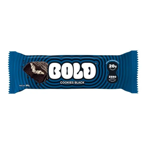 Barra de Proteína Bold Cookies Black 60g