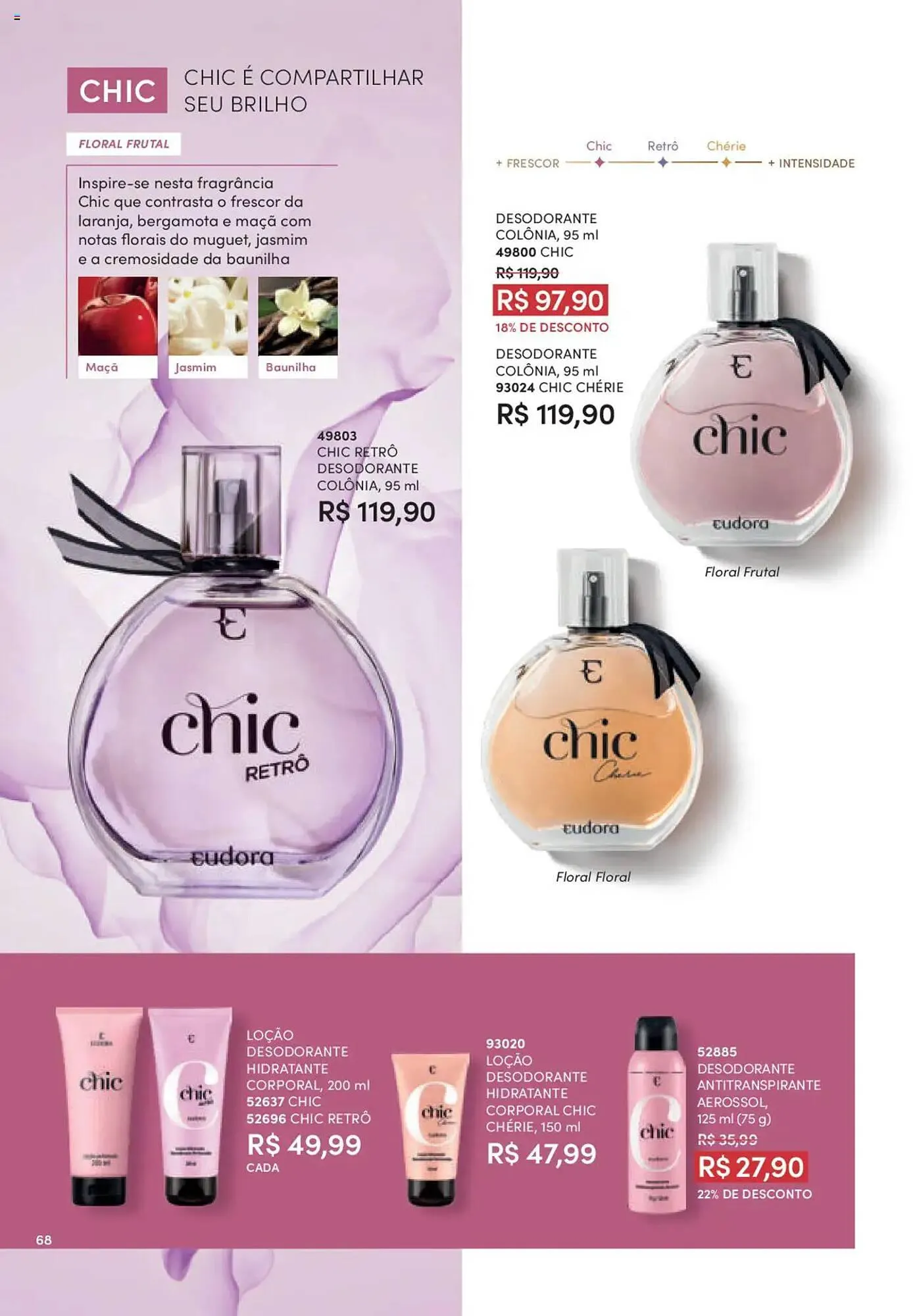 Encarte de Catálogo Eudora 8 de setembro até 3 de outubro 2025 - Pagina 68