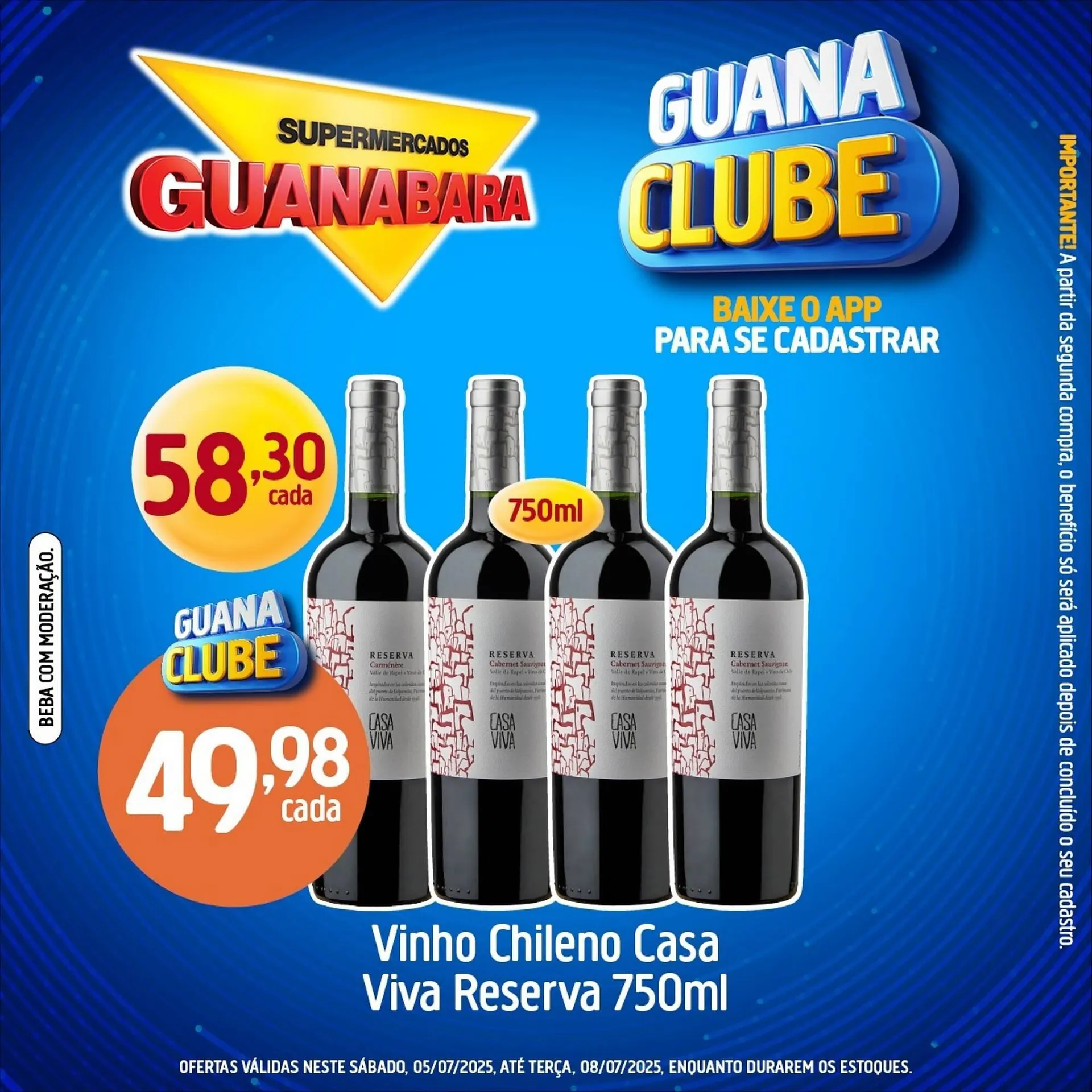 Encarte de Catálogo Supermercados Guanabara 5 de julho até 8 de julho 2025 - Pagina 4