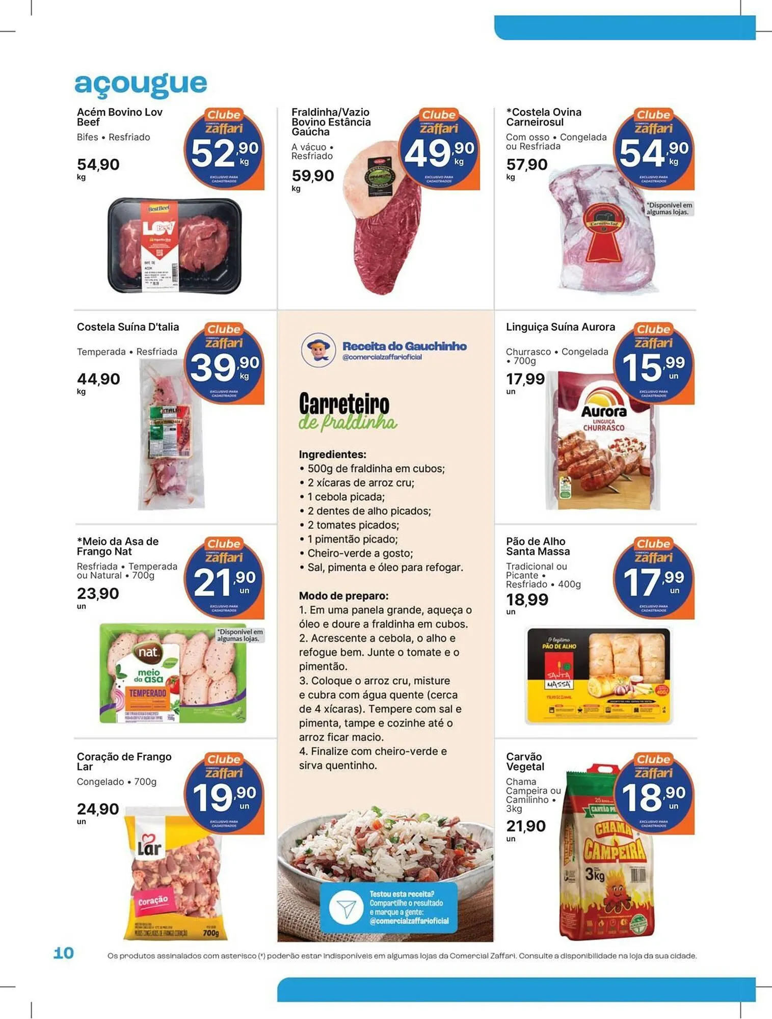 Encarte de Catálogo Comercial Zaffari 29 de agosto até 7 de setembro 2025 - Pagina 10