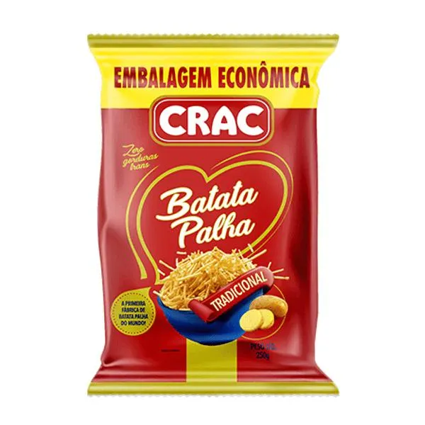 BATATA PALHA CRAC TRAD. 250G
