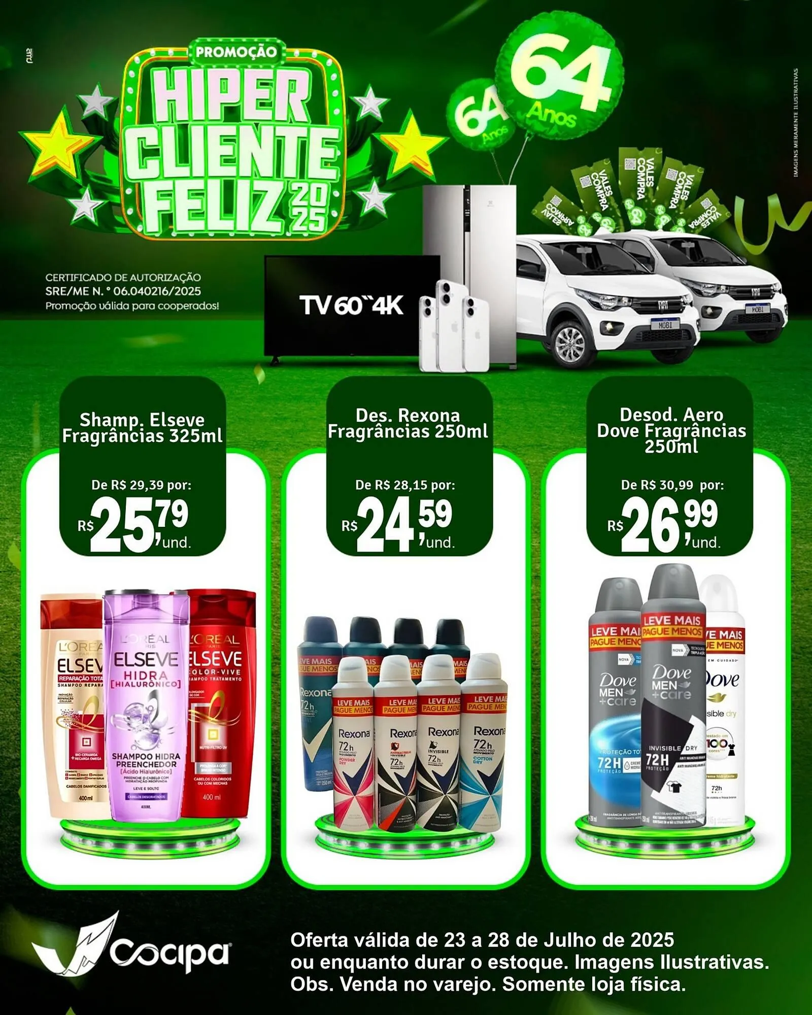 Encarte de Catálogo Cocipa 23 de julho até 28 de julho 2025 - Pagina 9