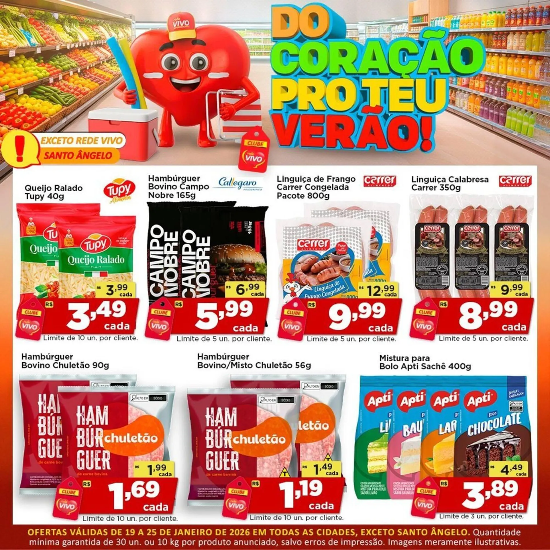 Encarte de Encarte Rede Vivo 19 de janeiro até 25 de janeiro 2026 - Pagina 1