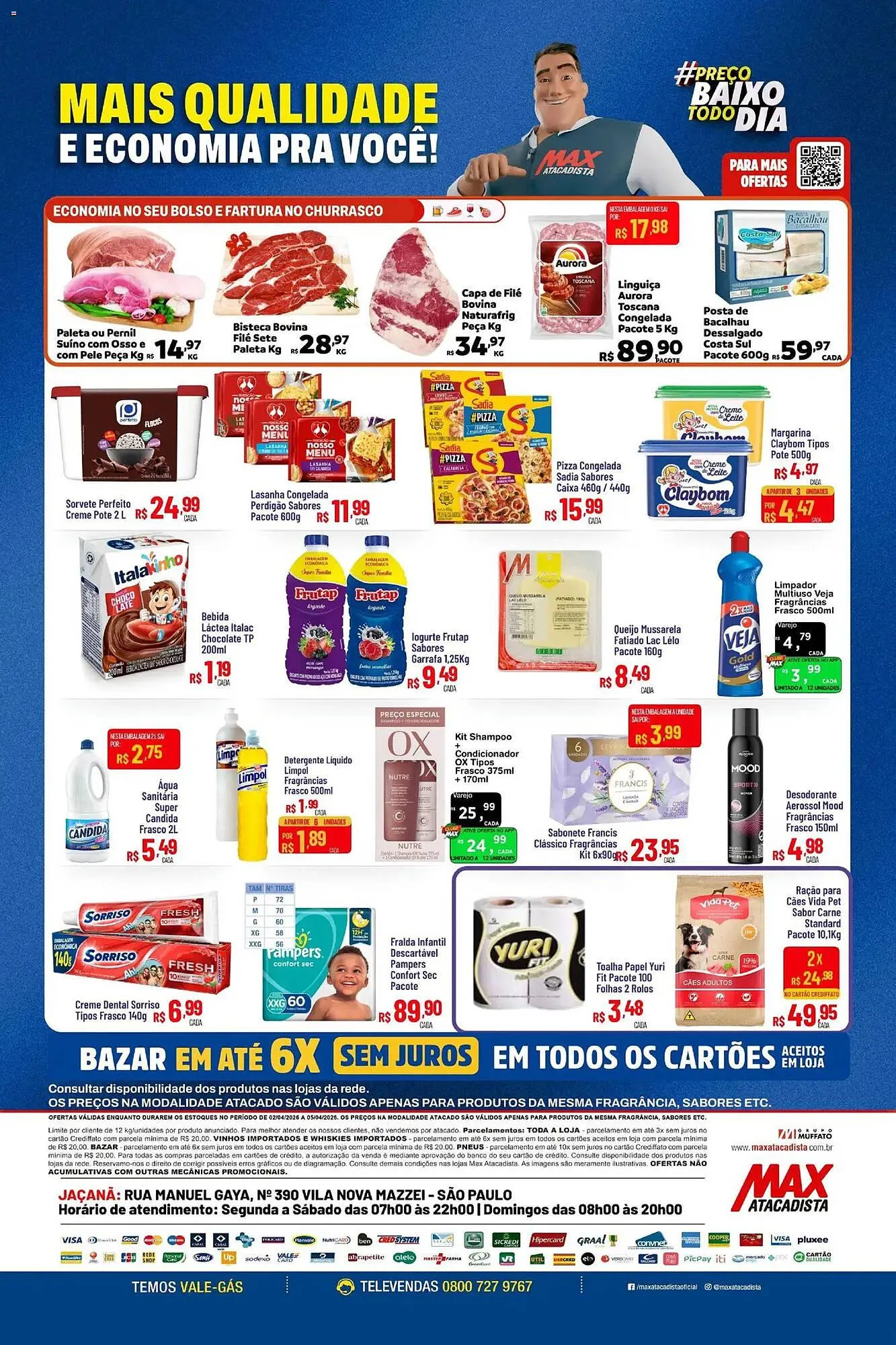 Encarte de Encarte Max Atacadista 2 de abril até 5 de abril 2026 - Pagina 2