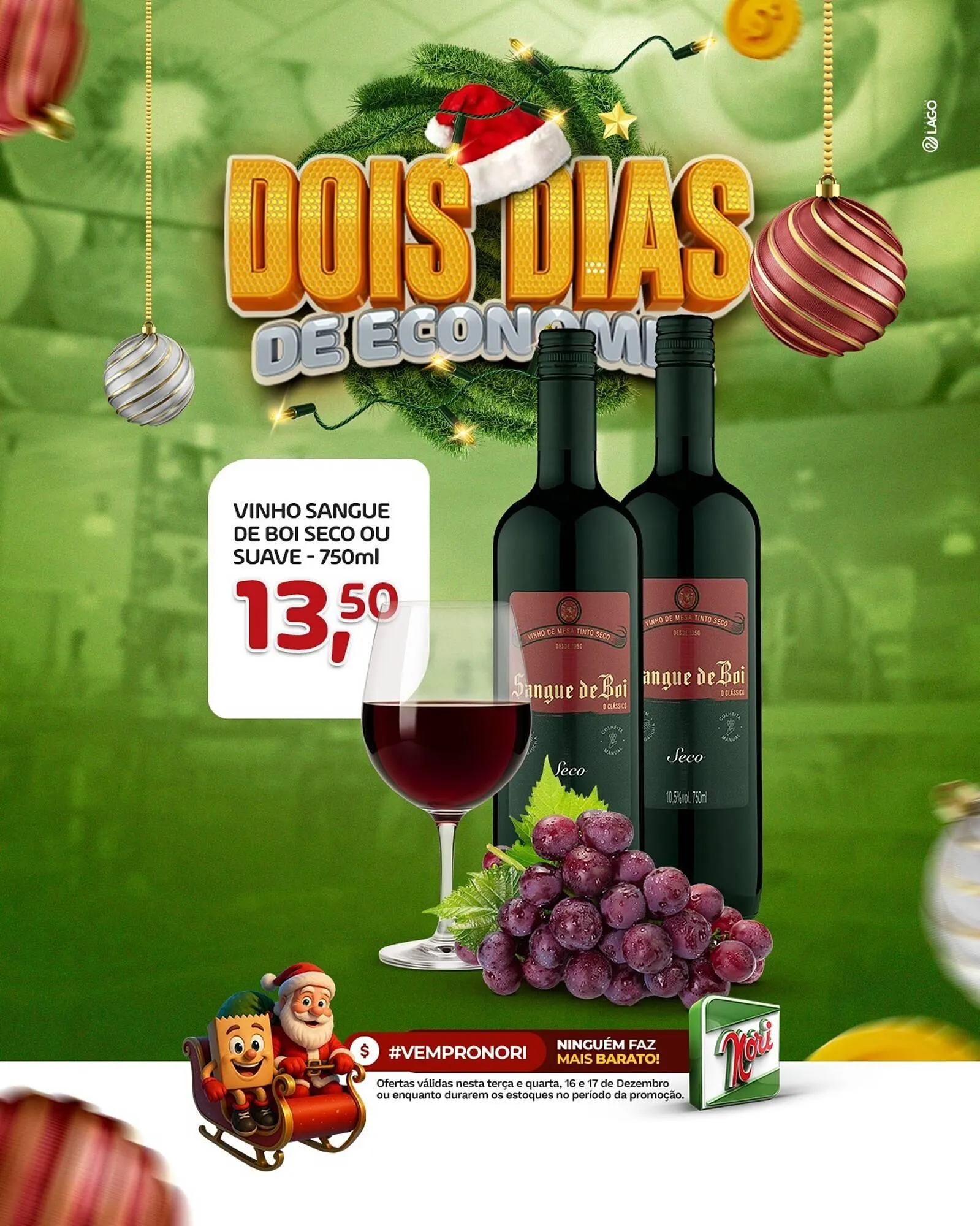 Encarte de Catálogo Supermercados Nori 16 de dezembro até 17 de dezembro 2025 - Pagina 3