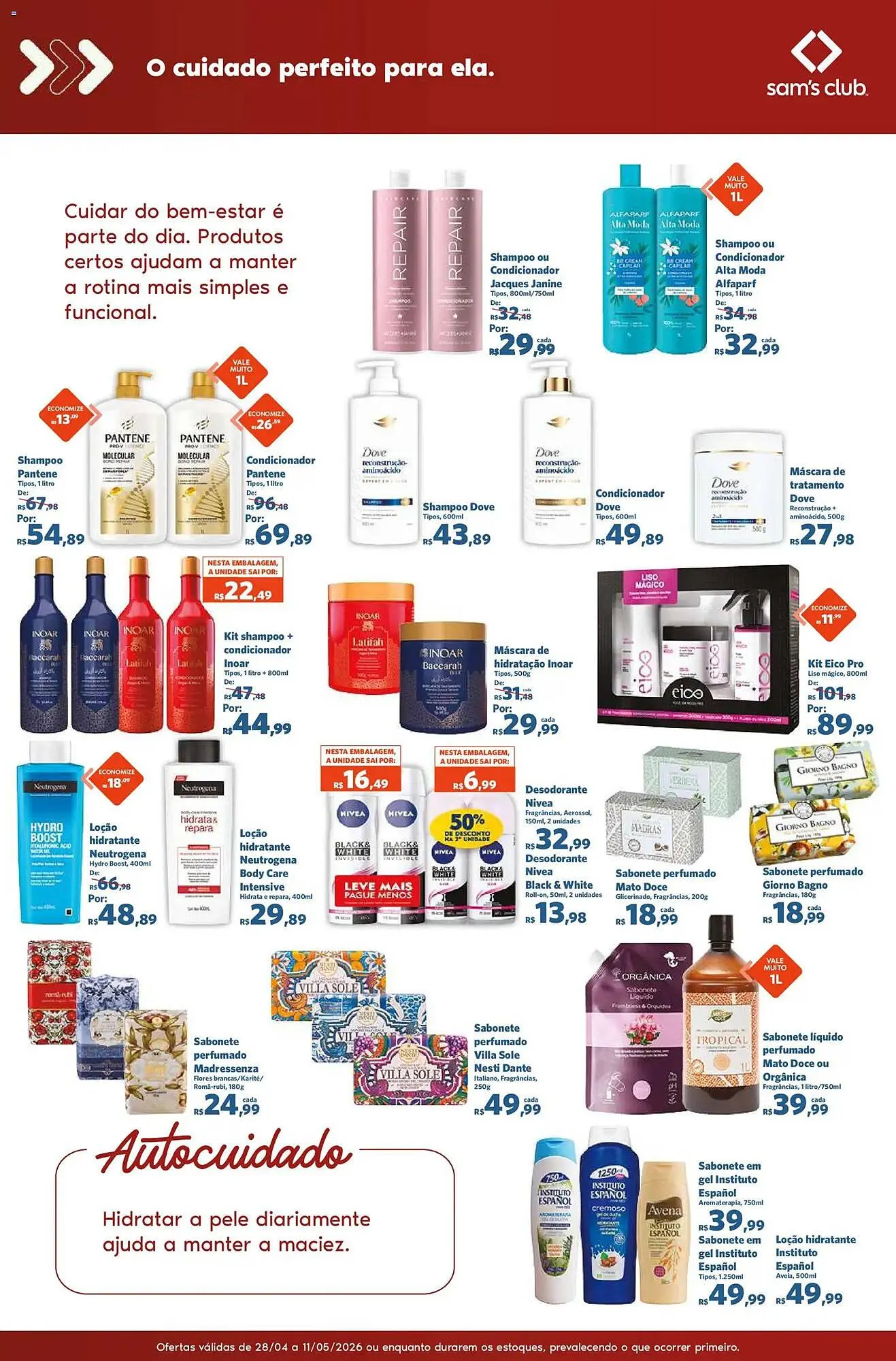 Encarte de Folheto Sam's Club 28 de abril até 11 de maio 2026 - Pagina 9