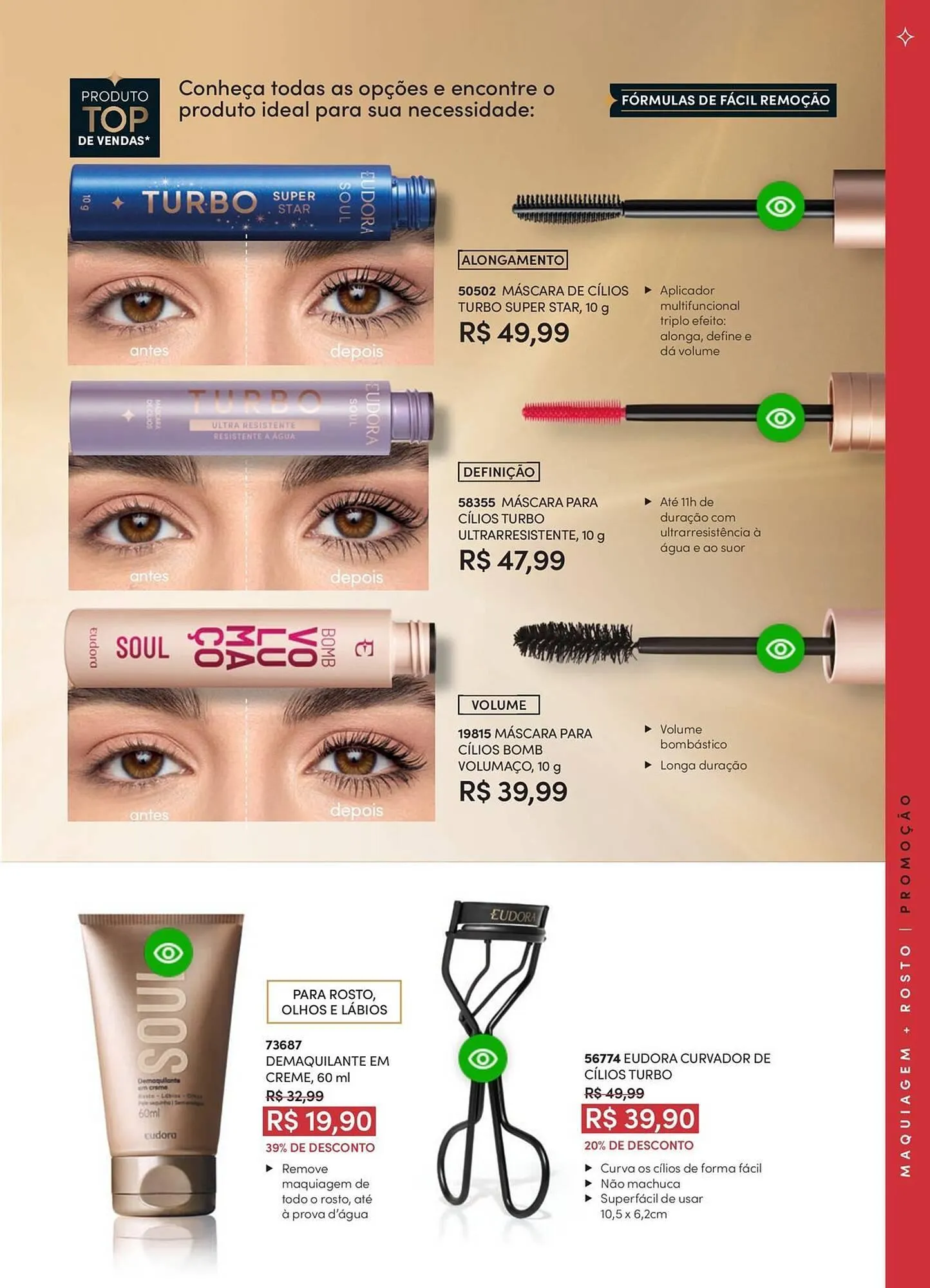 Encarte de Catálogo Eudora 4 de junho até 30 de junho 2025 - Pagina 53