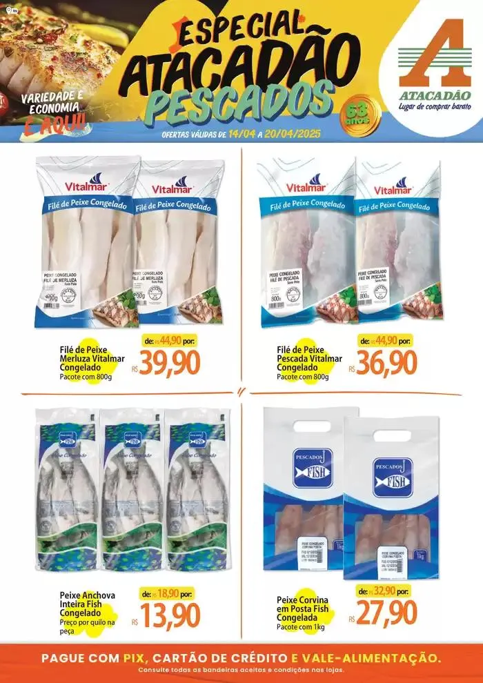 Encarte de Ofertas exclusivas para nossos clientes 14 de abril até 20 de abril 2025 - Pagina 1