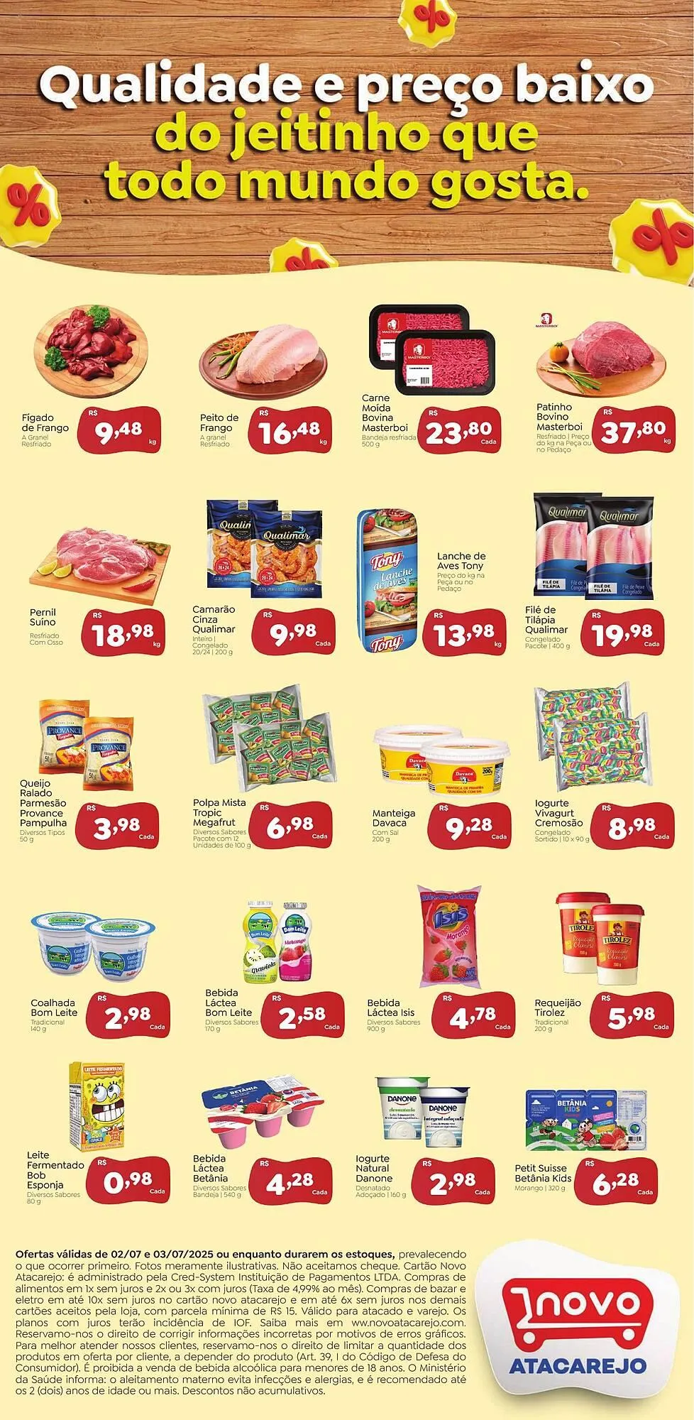 Encarte de Catálogo Novo Atacarejo 2 de julho até 3 de julho 2025 - Pagina 2
