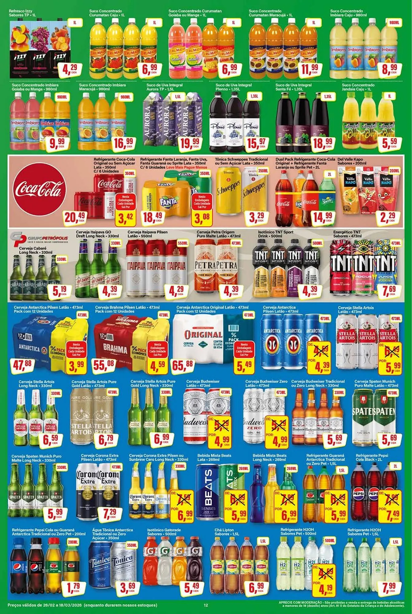 Encarte de Encarte Rede Supermarket 26 de fevereiro até 18 de março 2026 - Pagina 12
