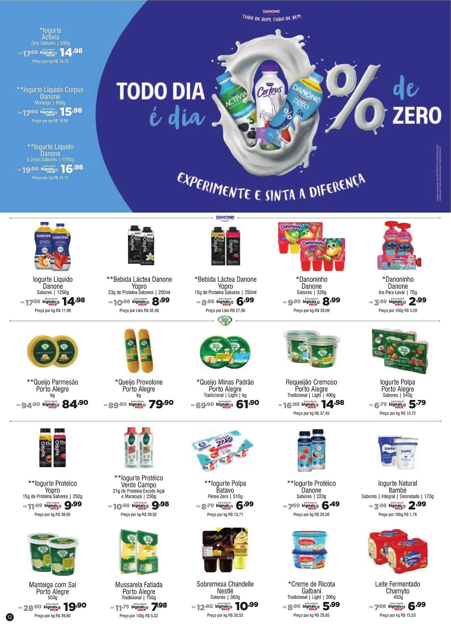 Encarte de Catálogo Big Mais Supermercados 12 de março até 17 de março 2026 - Pagina 12