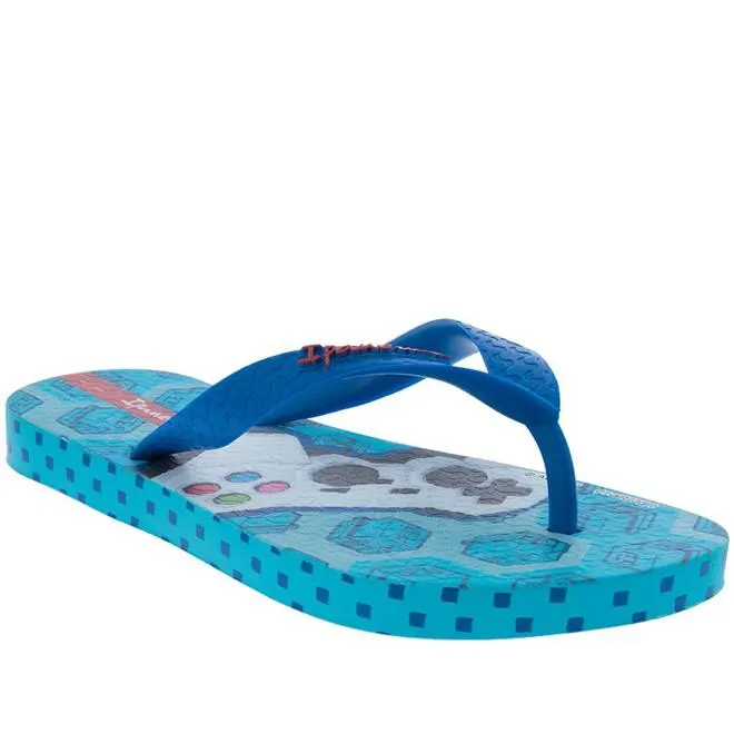 Chinelo Infantil Ipanema Authentic Games Azul