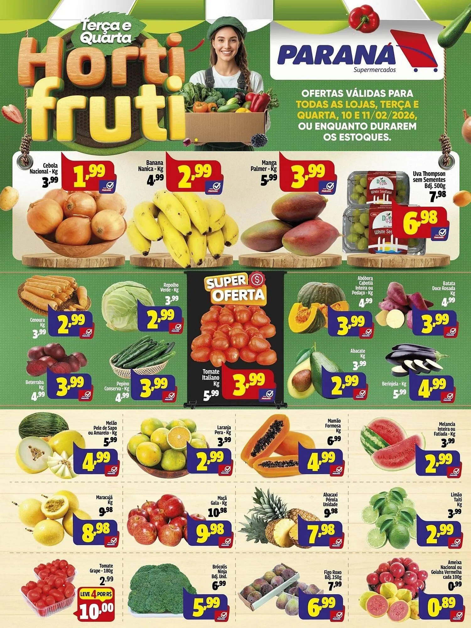 Folheto Supermercado Paraná - 1