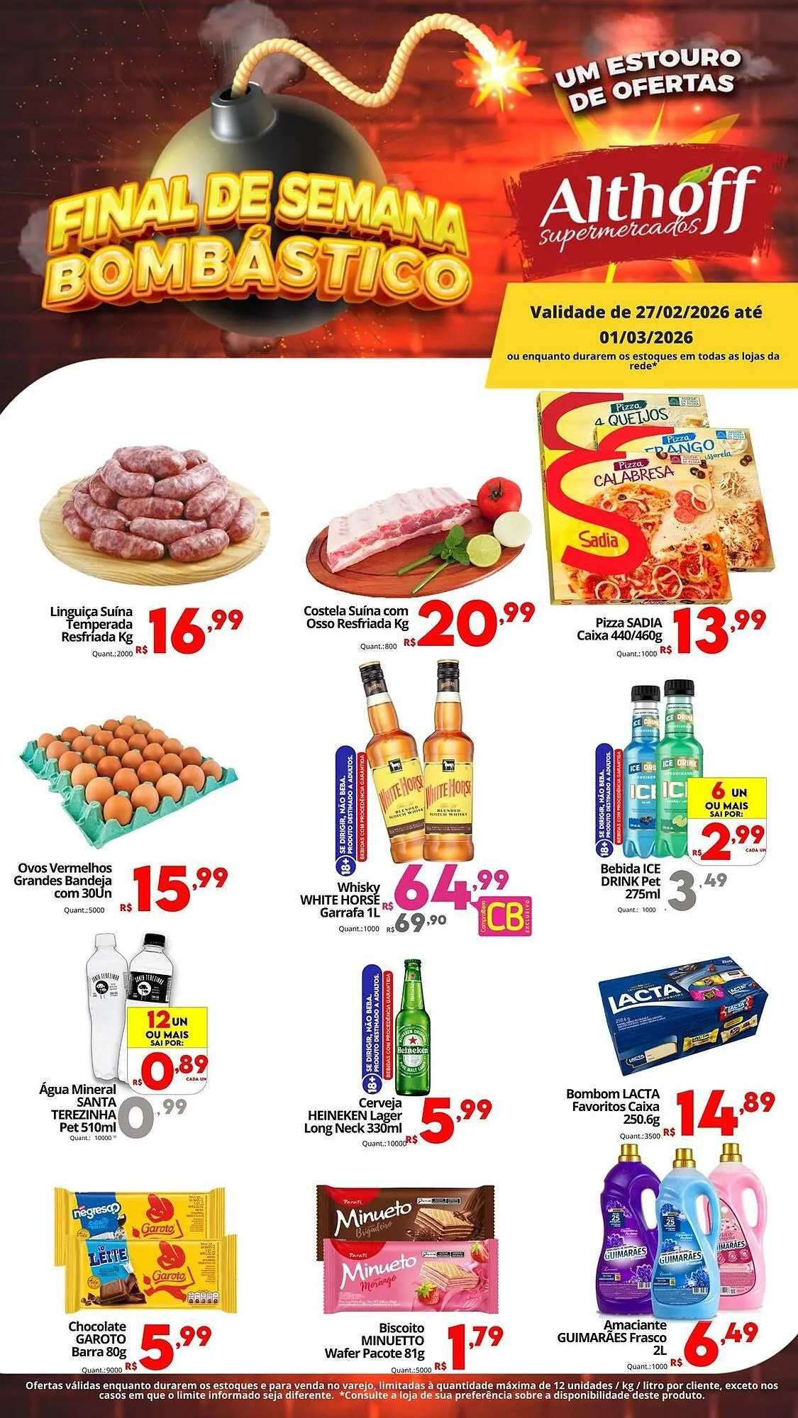 Encarte de Encarte Althoff Supermercados 27 de fevereiro até 1 de março 2026 - Pagina 2