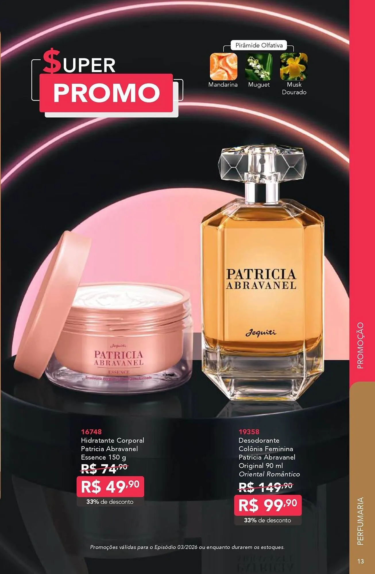 Encarte de Catálogo Jequiti 2 de março até 31 de março 2026 - Pagina 13