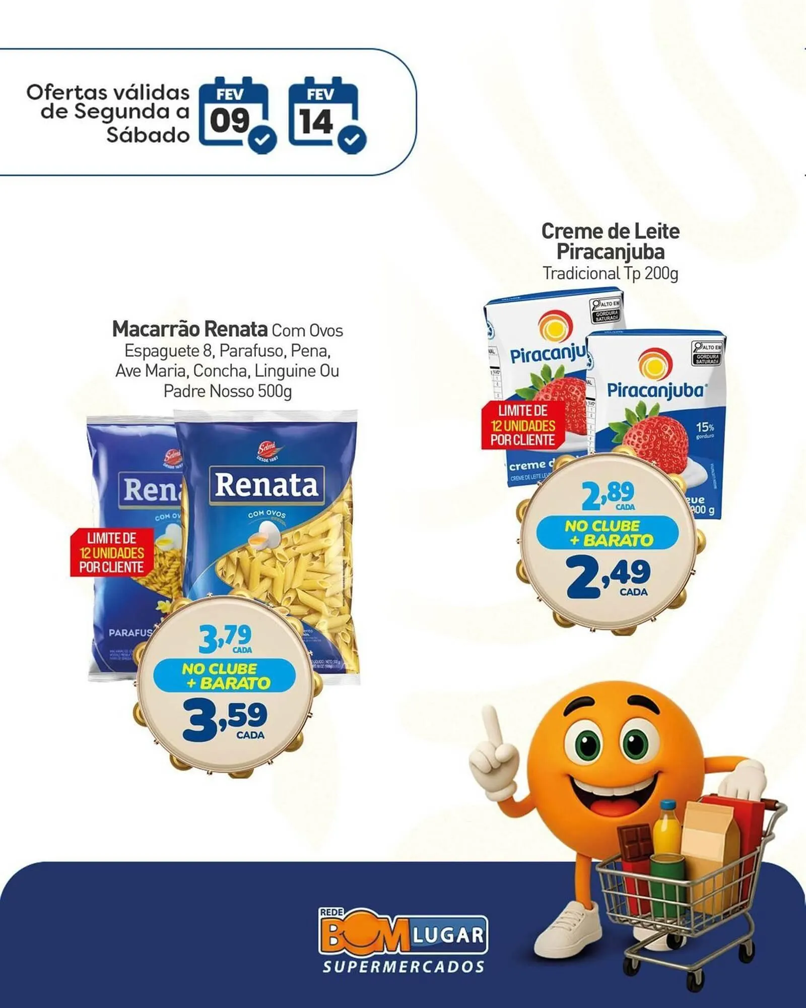 Encarte de Folheto Rede Bom Lugar 9 de fevereiro até 14 de fevereiro 2026 - Pagina 2