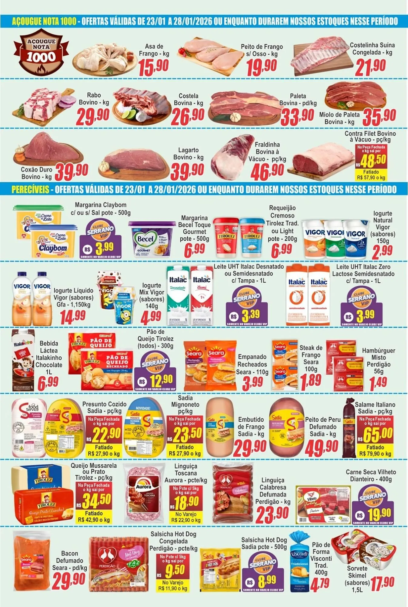 Encarte de Catálogo Serrano Supermercado 21 de janeiro até 22 de janeiro 2026 - Pagina 3