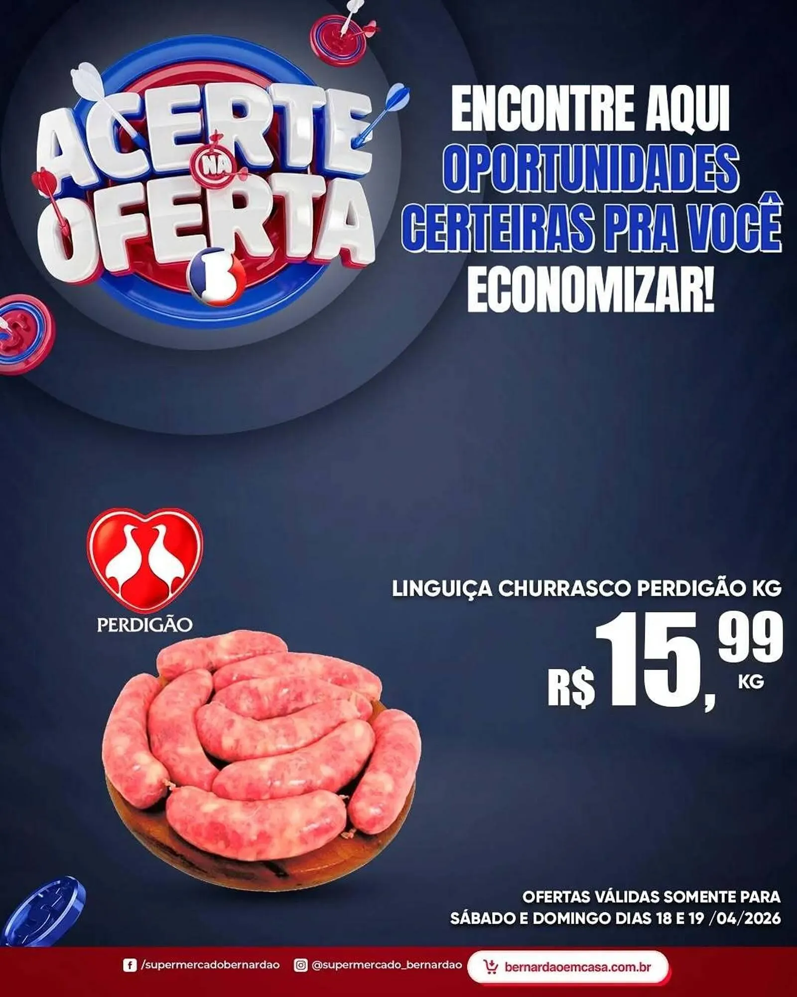 Encarte de Catálogo Supermercado Bernardão 18 de abril até 19 de abril 2026 - Pagina 3