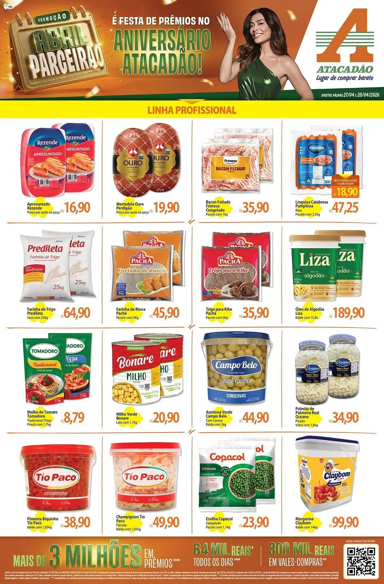 Encarte de Folheto Atacadão 27 de abril até 28 de abril 2026 - Pagina 1
