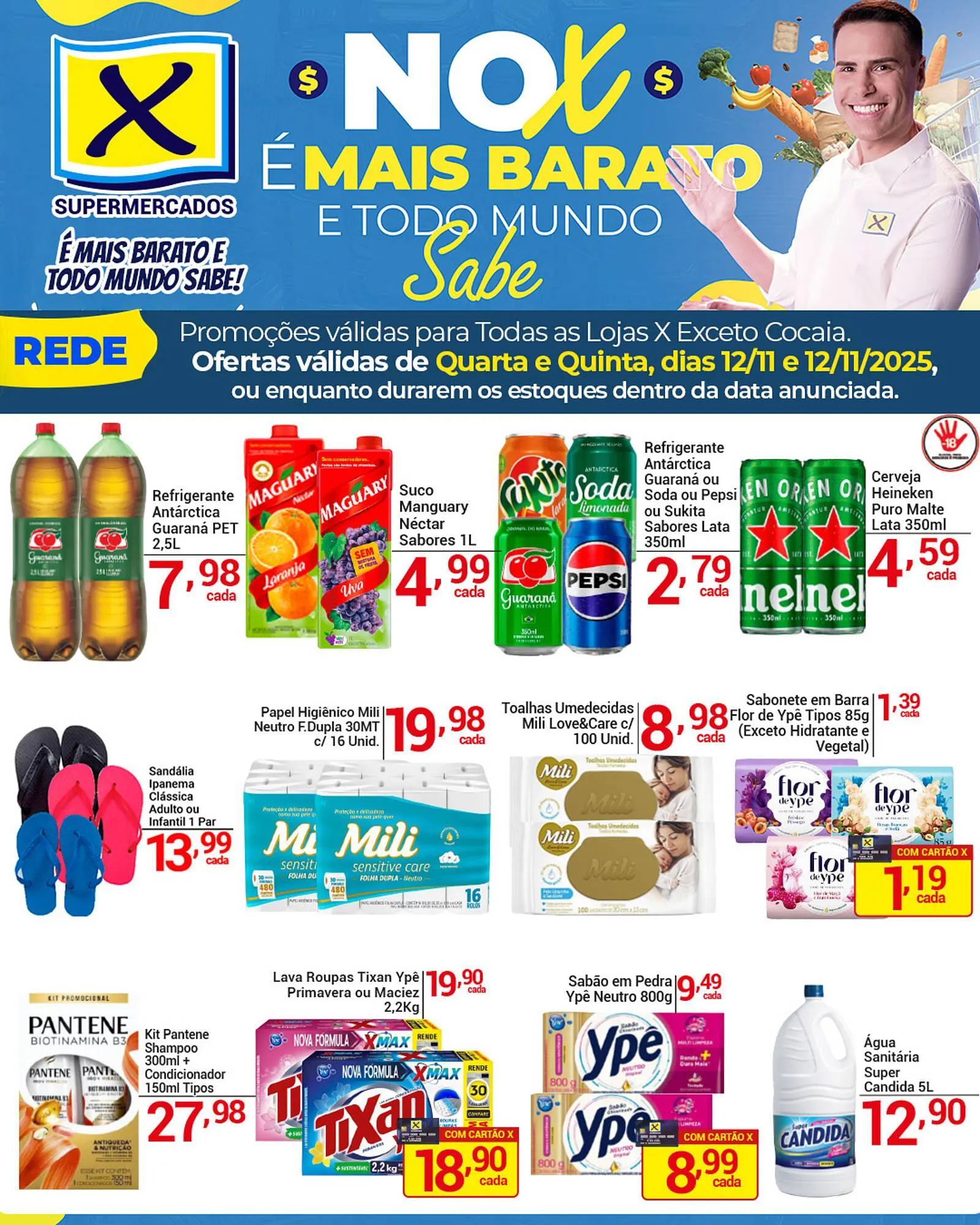 Encarte de Folheto X Supermercados 12 de novembro até 12 de novembro 2025 - Pagina 3