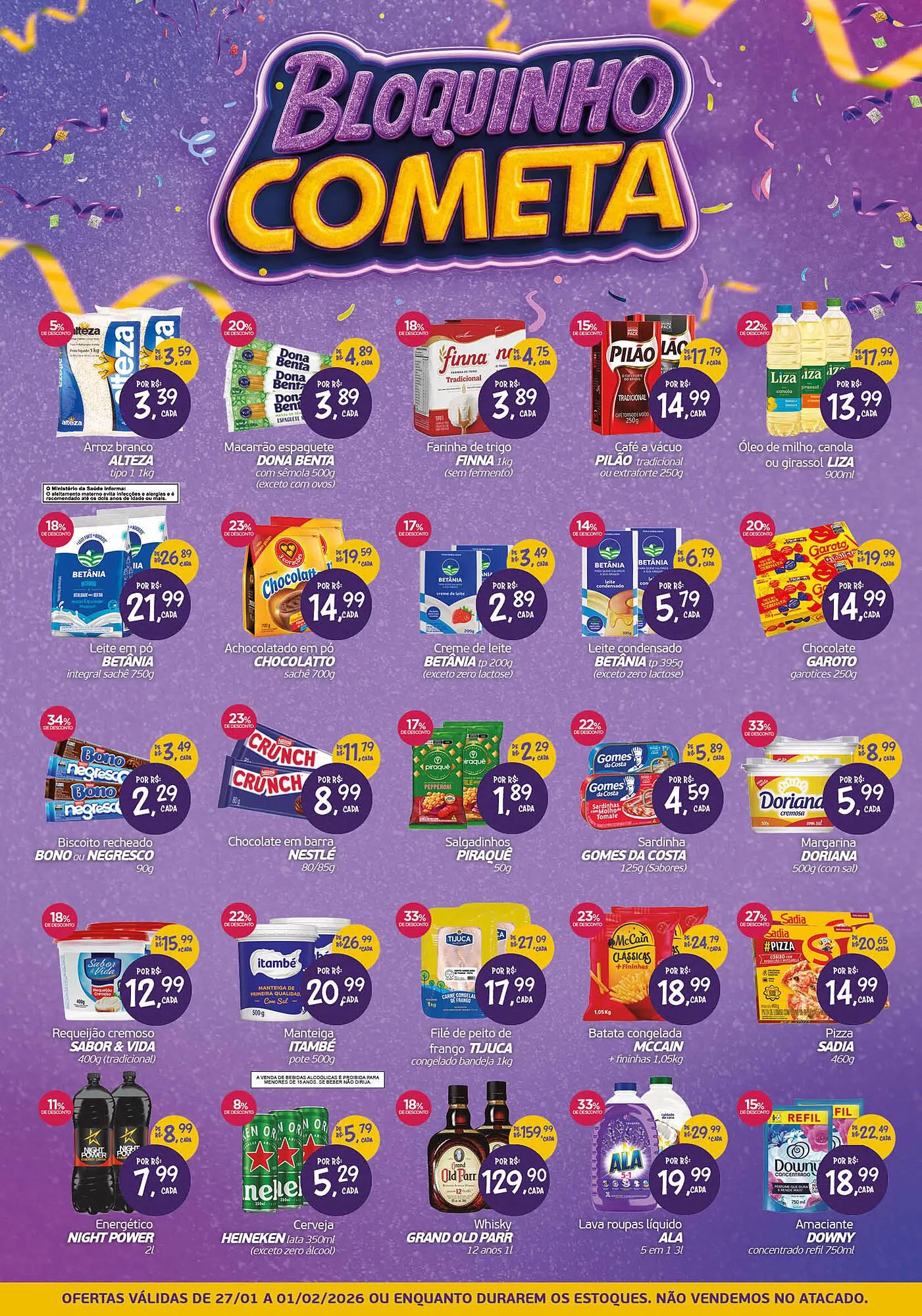 Encarte Cometa Supermercados - 1