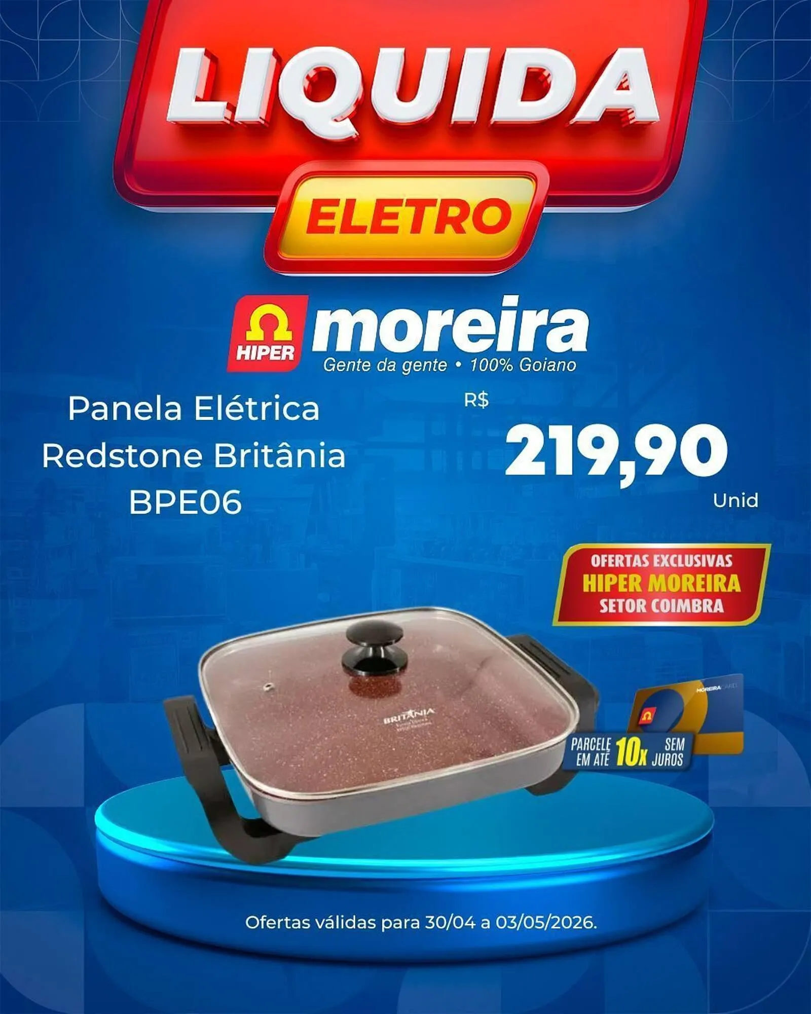 Encarte de Catálogo Hiper Moreira 30 de abril até 3 de maio 2026 - Pagina 1
