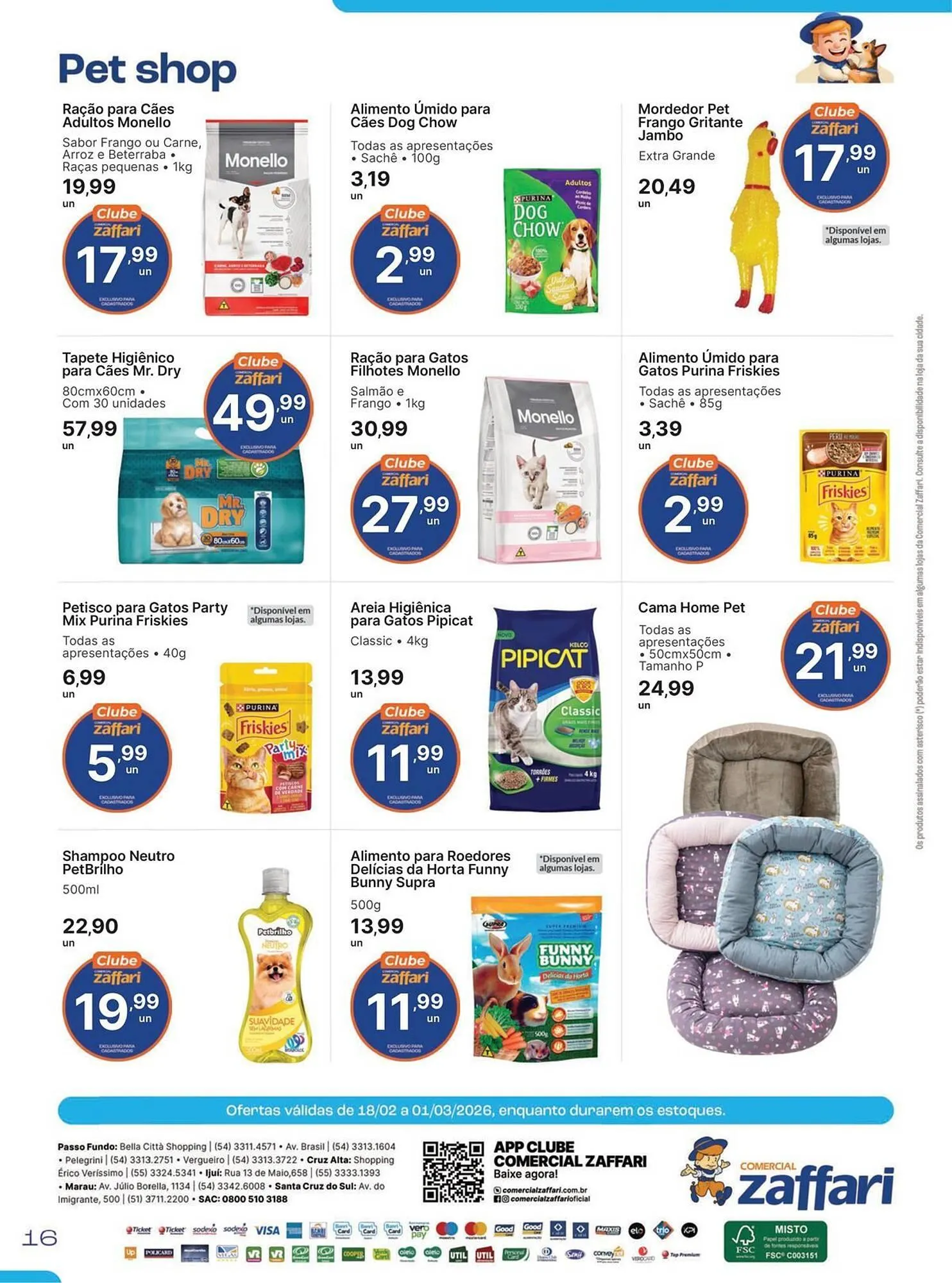 Encarte de Encarte Comercial Zaffari 18 de fevereiro até 1 de março 2026 - Pagina 16