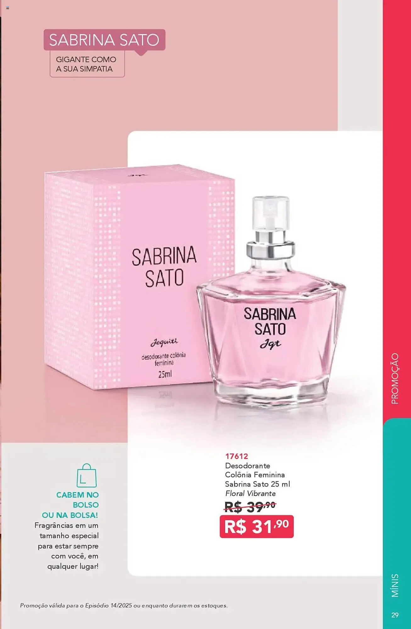 Encarte de Catálogo Jequiti 3 de outubro até 30 de outubro 2025 - Pagina 29