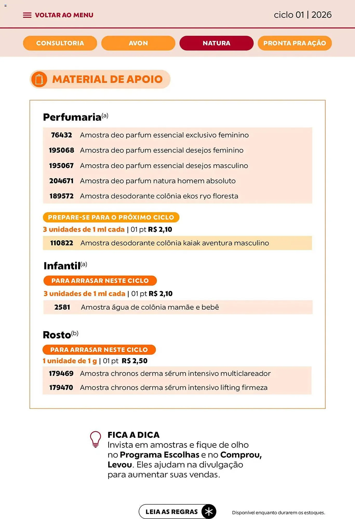 Encarte de Catálogo Avon 1 de janeiro até 31 de janeiro 2026 - Pagina 41